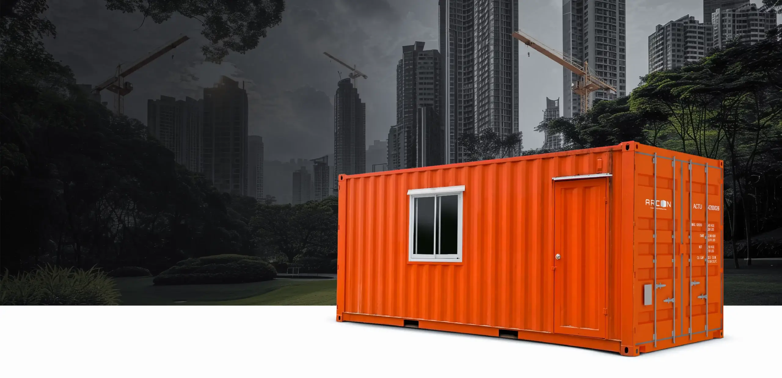 Innovative shipping container logistics by Arcon
