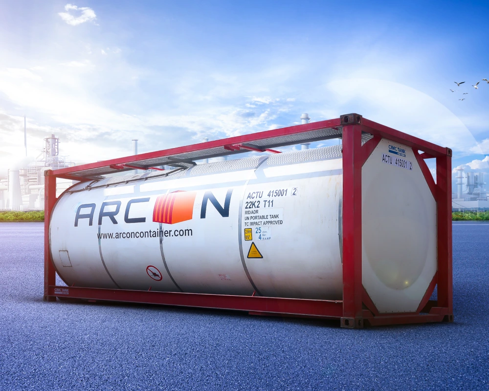 Industrial 40ft high cube container for large volume dry cargo transport