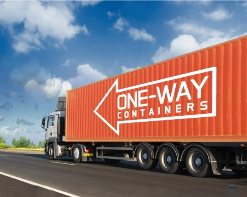 One-way shipping container movement services